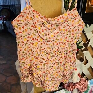 Forever 21 Fruit Blouse